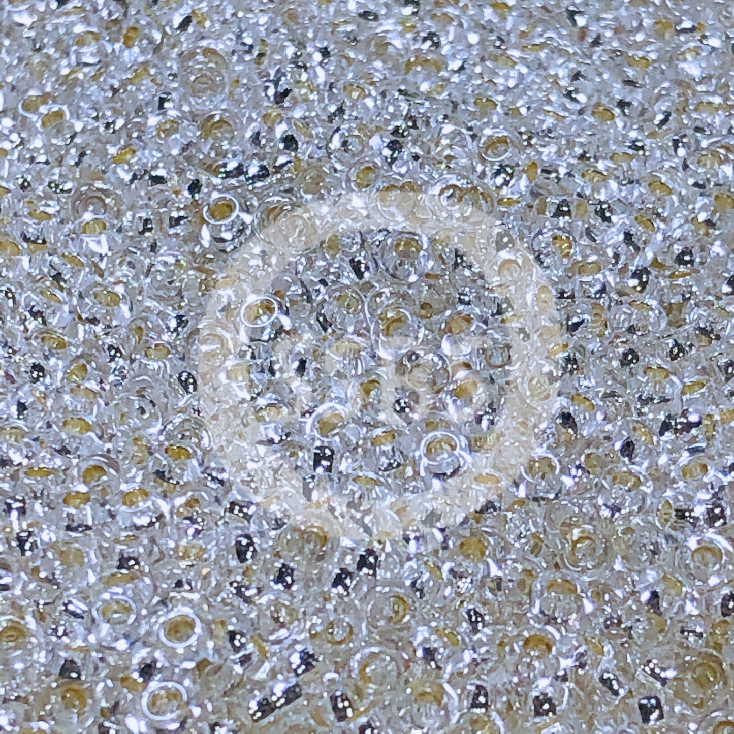 TOHO TD-11-PF21 Demi-perles PermaFinish en cristal doublé argent 11/0, 5 g