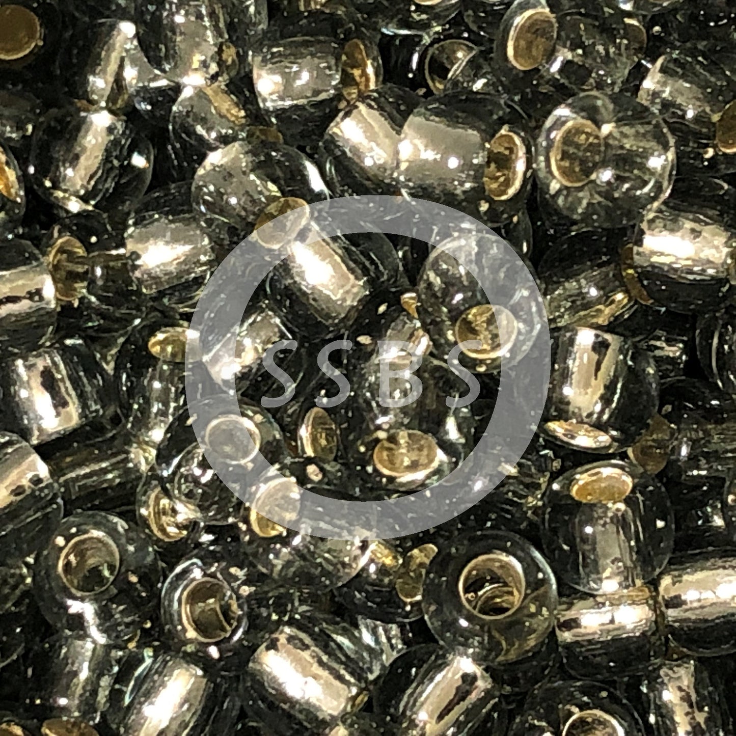 TOHO TR-6-29 6/0 stříbrný lemovaný světle černý diamantový rokajl, 5 nebo 10 g