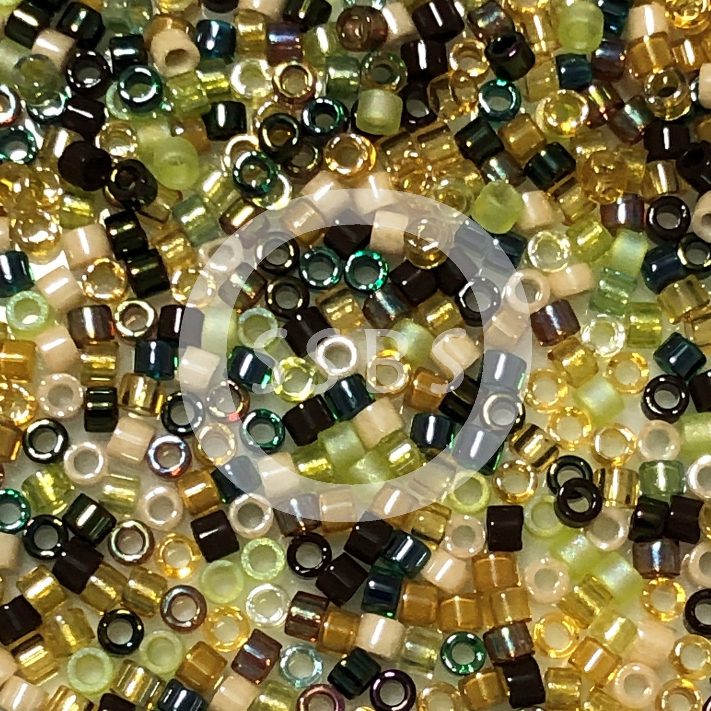 Miyuki Delica DB-MIX07 11/0 Earthtone Mix Cylinder/Tube Beads - 5 nebo 10 g