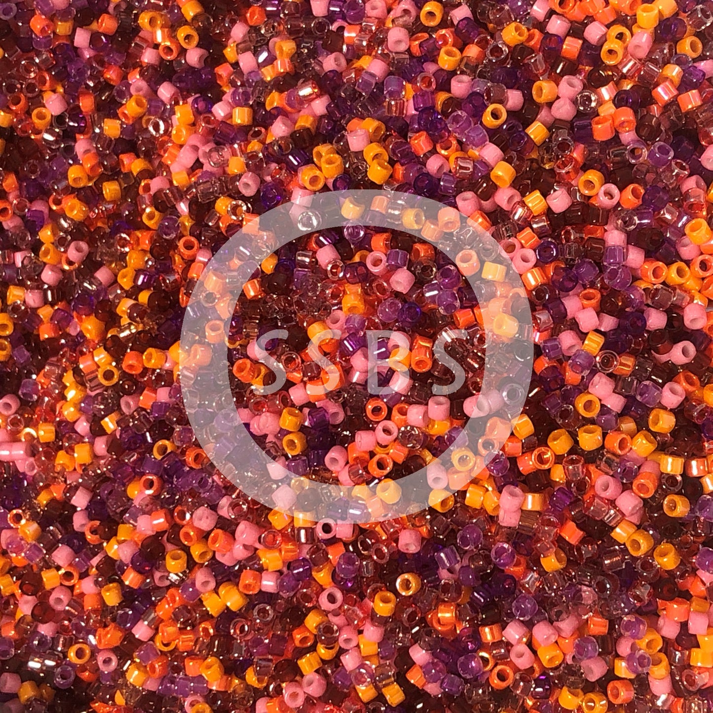 Miyuki Delica DB-MIX10 11/0 Melonberry Mix Cylindre/Tube Perles - 5 ou 10 g