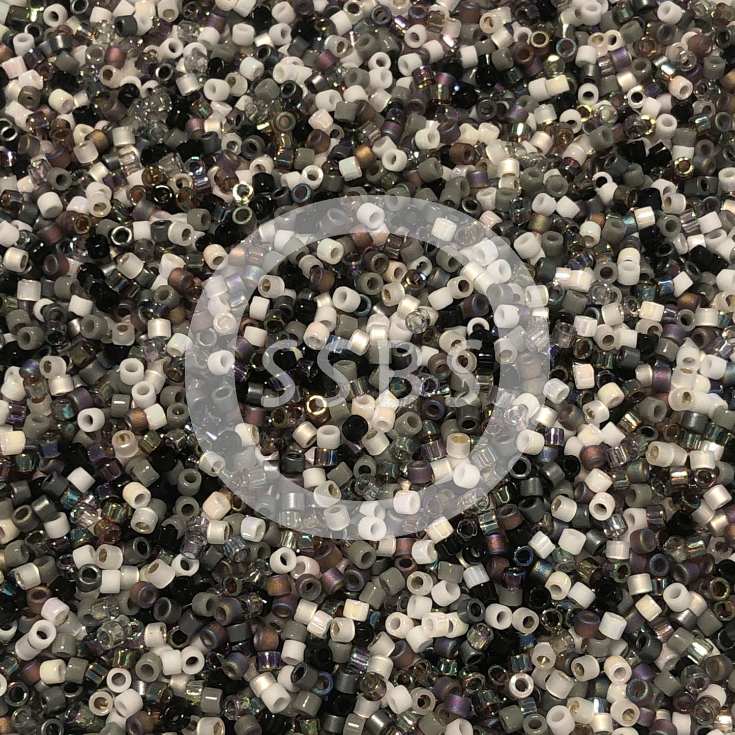 Miyuki Delica DB-MIX13 11/0 Pebblestone Mix válec/tube korálky - 5 nebo 10 g