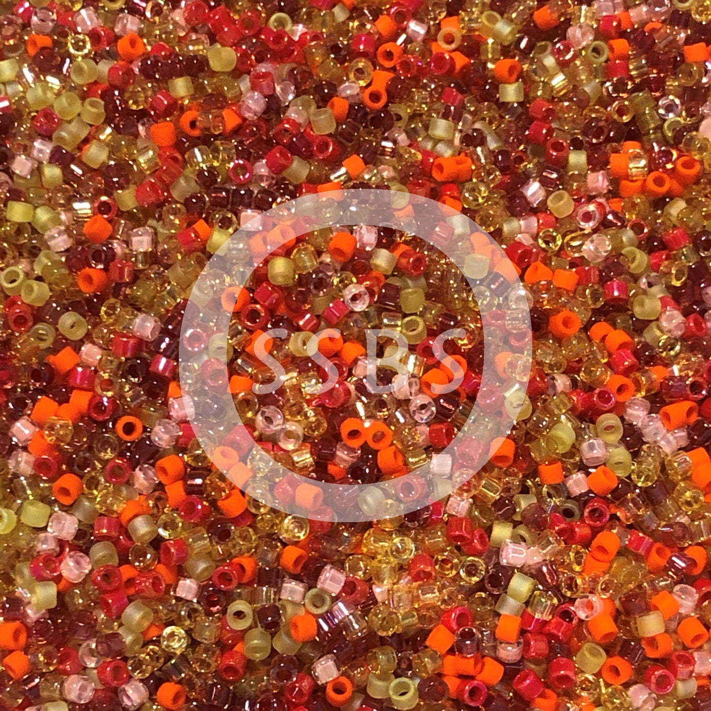 Miyuki Delica DB-MIX19 11/0 Tango Mix válec/tube korálky - 5 nebo 10 g