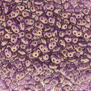 Matubo Superduo 2,5 x 5 mm 00030-29262 Perles Halo Magenta - 5 ou 10 g