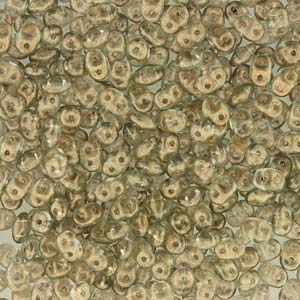 Matubo Superduo 2,5 x 5 mm 00030-29270 Perles Halo Champagne - 5 ou 10 g