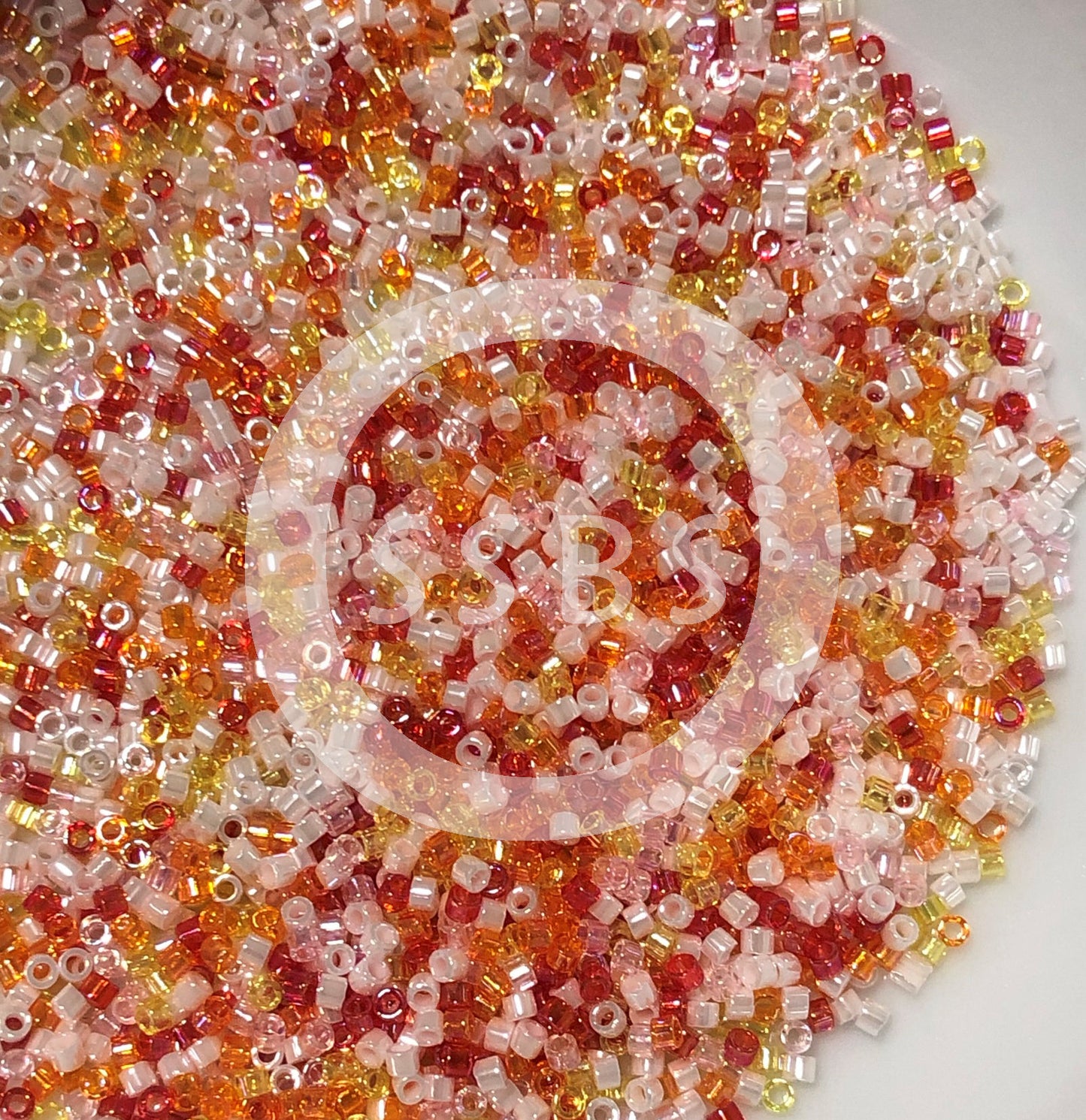 Miyuki Delica DB-MIX051 11/0 Hawaiian Leis Mix Cylindre/Tube Perles - 5 ou 10 g