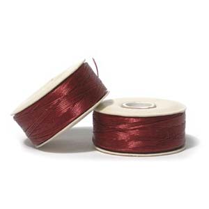 Nymo Nylon Beading Thread "B" Red 0.20 mm - 72 yards