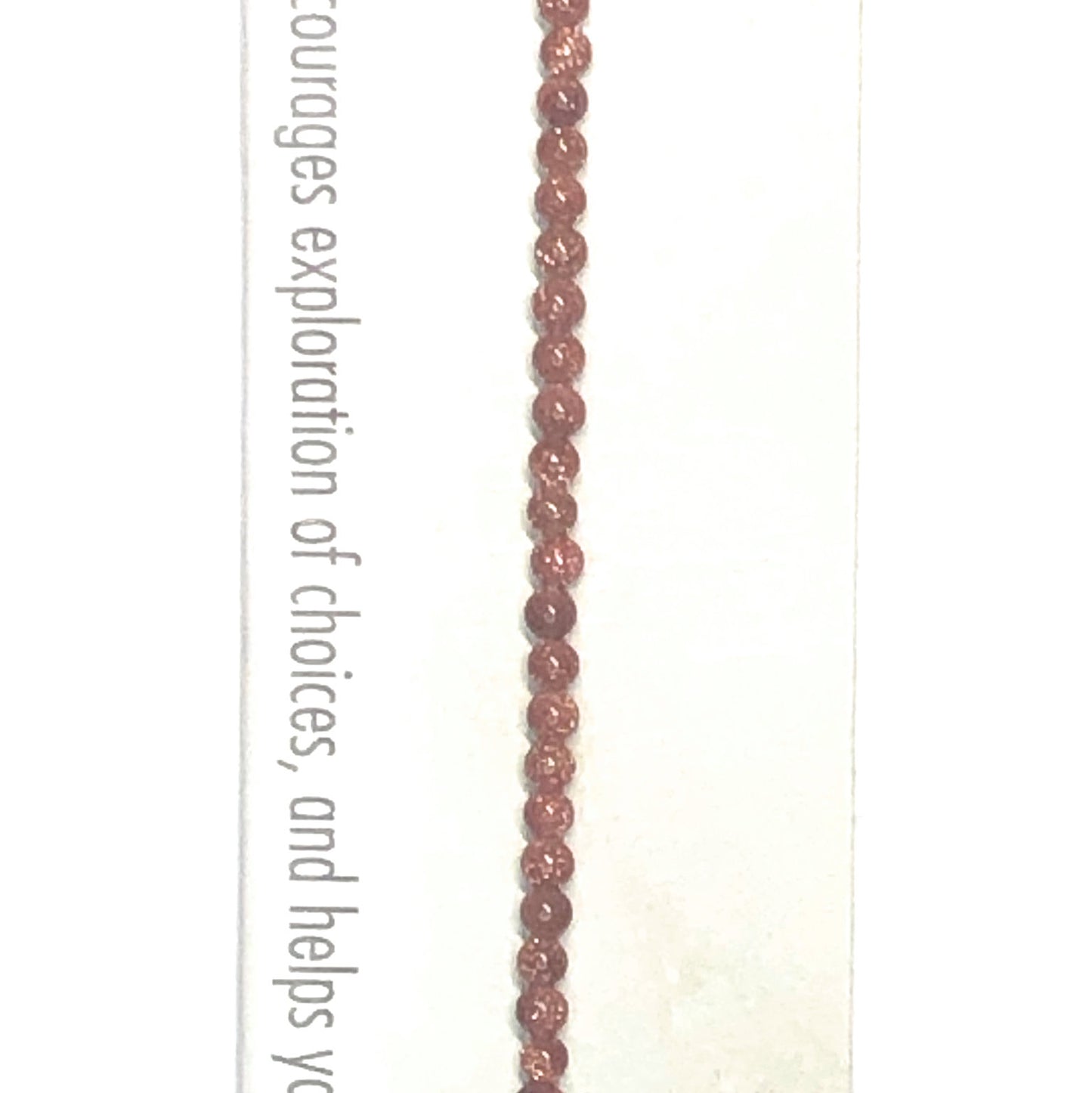 Blue Moon Stone Age Goldstone Perles rondes semi-précieuses, 2 mm - 80 perles