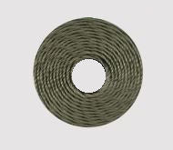 S-Lon D Tex45 šedá korálková šňůra / závitová cívka - 78 yardů