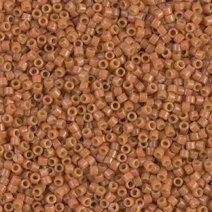 Miyuki Delica DB2107  # 11/0 Duracoat Opaque Cedar Cylinder/Tube Beads, 5 or 10 gm