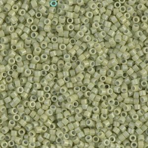 Miyuki Delica DB2123 11/0 Duracoat Opaque Fenouil Cylindre/Tube Perles, 5 ou 10 g