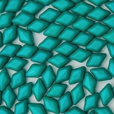 Matubo Mini Gemduo 6 x 4 mm 02010-24514  Tropical Rainforest Beads - 50 Beads