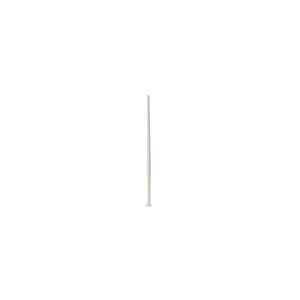 Épingles à tête plaquées argent calibre 21 (0,020 po) 1,5 pouce - 24 épingles à tête