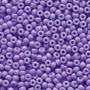 Miyuki 8-4488 8/0 Duracoat Opaque Teint Perles de rocaille violet pâle - 5 ou 10 g
