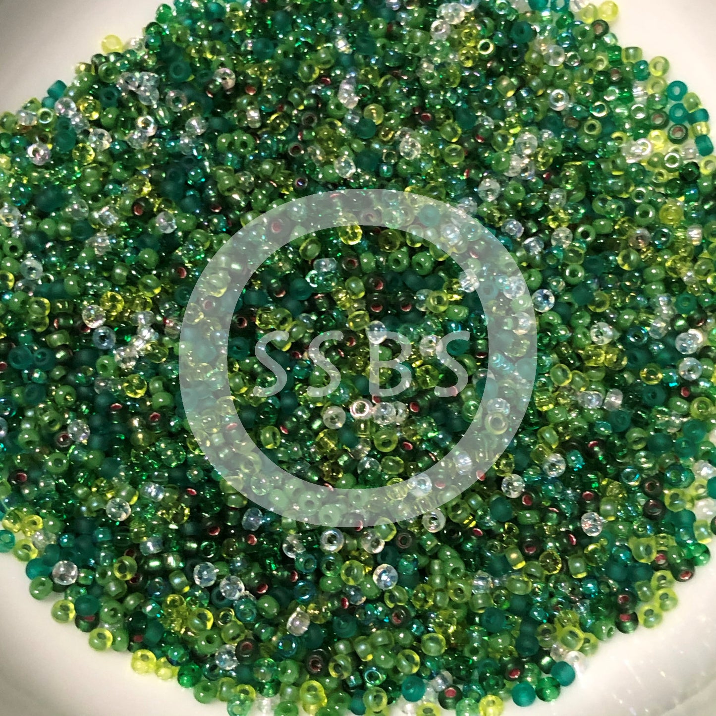 Miyuki 11-MIX03 11/0 Perles de graines Evergreen Mix - 5 ou 10 g