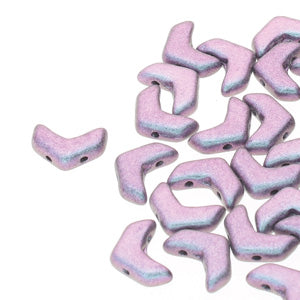 Chevron Duo 10 x 4 mm 23980-94102 Polychrome Mix Berry, 2-díra – řetězec 30