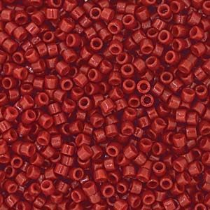 Miyuki Delica DB2119 11/0 Duracoat Opaque Jujube Cylinder/Tube Beads, 5 nebo 10 gm
