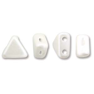 Kheops® par Puca® 02010-25001 Pastelově bílé korálky, 6 mm, 5 g