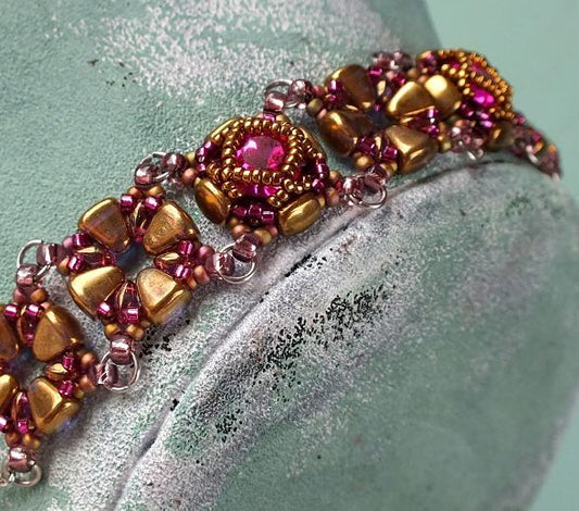 Rani Bracelet Free Digital Download Beading Pattern/Tutorial/Instructions/How To (DO NOT ADD TO CART - Click on Link on Pattern Page)