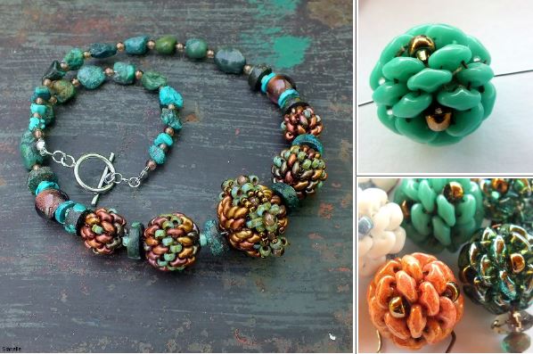 Petite perle perlée Téléchargement numérique gratuit Modèle de perles/Tutoriel/Instructions/Comment (Cliquez sur le lien ci-dessous)