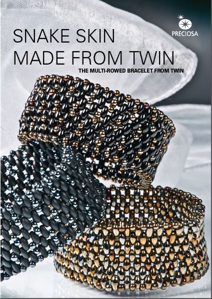 Náramek s hadí kůží zdarma ke stažení vzor korálků/návod/návod/jak na to (klikněte na odkaz níže)