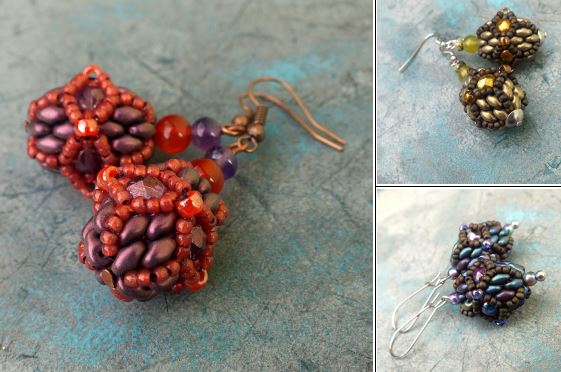 Stained Glass Earrings Free Digital Download Beading Pattern/Tutorial/Instructions/How To (DO NOT ADD TO CART - Click on Link on Pattern Page)