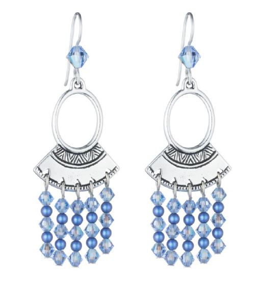 Summer Blues Earrings Free Digital Download Beading Pattern/Tutorial/Instructions/How To (DO NOT ADD TO CART - Click on Link on Pattern Page)