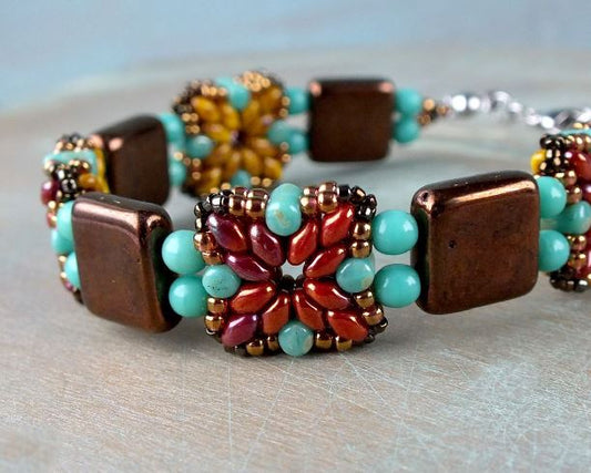 Tara Bracelet Free Digital Download Beading Pattern/Tutorial/Instructions/How To (DO NOT ADD TO CART - Click on Link on Pattern Page)