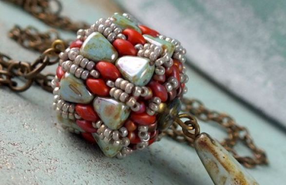 Technique Beaded Bead Téléchargement numérique gratuit Modèle de perles/Tutoriel/Instructions/Comment faire (cliquez sur le lien ci-dessous)