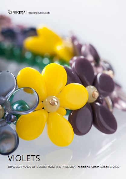 Violets Bracelet Free Digital Download Beading Pattern/Tutorial/Instructions/How To (DO NOT ADD TO CART - Click on Link on Pattern Page)