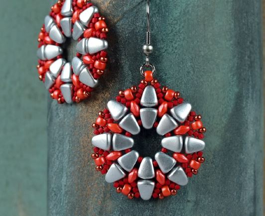 Viracocha Earrings Free Digital Download Beading Pattern/Tutorial/Instructions/How To (DO NOT ADD TO CART - Click on Link on Pattern Page)