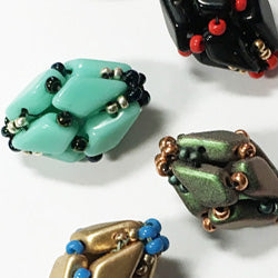 Diamond Kite Beaded Bead Téléchargement numérique gratuit Modèle de perles/Tutoriel/Instructions/Comment (Cliquez sur le lien ci-dessous)