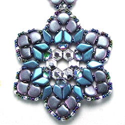 Rhozanne Pendant Free Digital Download Beading Pattern/Tutorial/Instructions/How To (Click on Link Below)