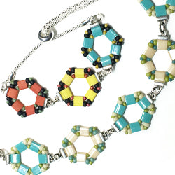 Hexagonic Bracelet Free Digital Download Beading Pattern/Tutorial/Instructions/How To (DO NOT ADD TO CART - Click on Link on Pattern Page)