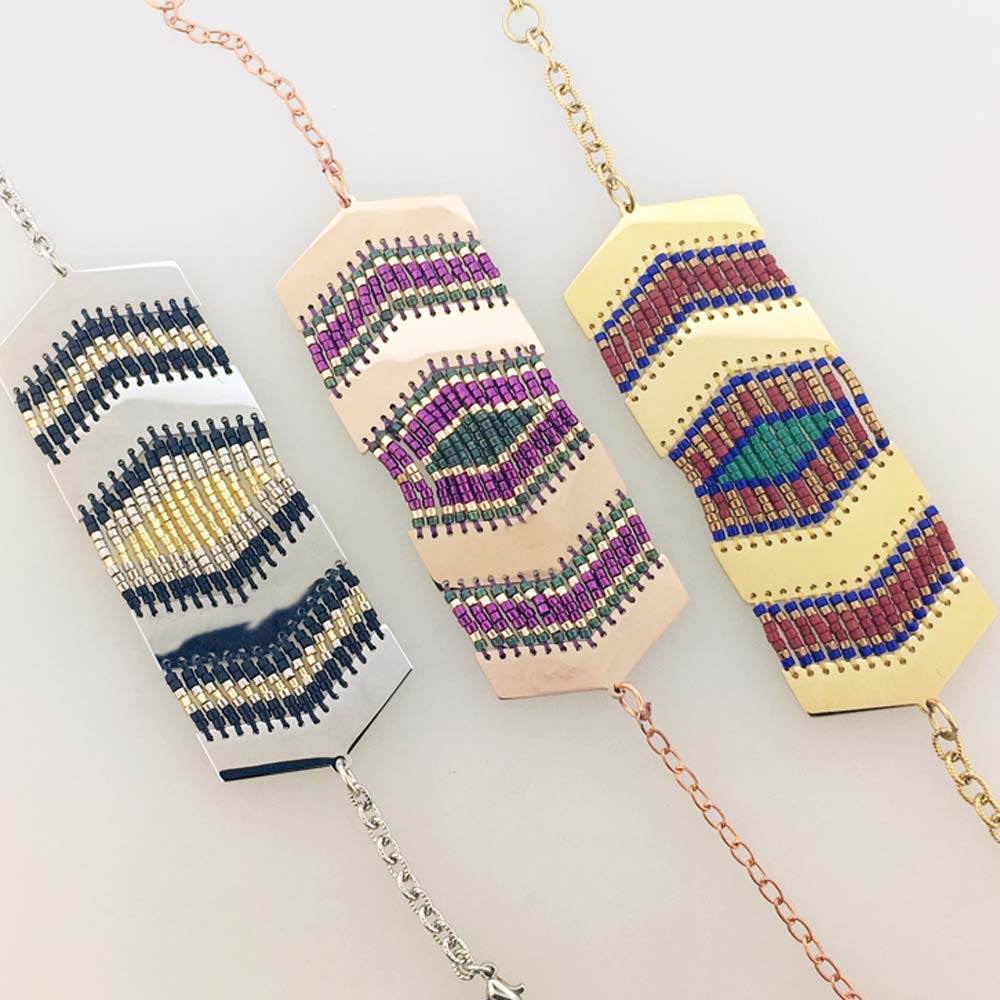 Centerline Chevron Cuff Bracelet Free Digital Download Beading Pattern/Tutorial/Instructions/How To (DO NOT ADD TO CART - Click on Link on Pattern Page)