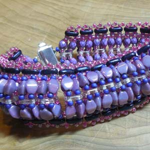 Dipped in Color Bracelet Free Digital Download Beading Pattern/Tutorial/Instructions/How To (DO NOT ADD TO CART - Click on Link on Pattern Page)