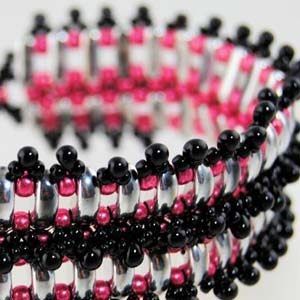 Half Moon Bracelet Free Digital Download Beading Pattern/Tutorial/Instructions/How To (DO NOT ADD TO CART - Click on Link on Pattern Page)