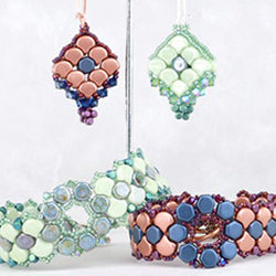 Flowering Ginko Bracelet and Earrings Free Digital Download Beading Pattern/Tutorial/Instructions/How To (DO NOT ADD TO CART - Click on Link on Pattern Page)
