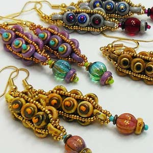 Cobblestone Earrings Free Digital Download Beading Pattern/Tutorial/Instructions/How To (DO NOT ADD TO CART - Click on Link on Pattern Page)