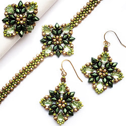 Regalia Suite Bague, Bracelet et Boucles d’oreilles Téléchargement numérique gratuit Modèle de perles/Tutoriel/Instructions/Comment (Cliquez sur le lien ci-dessous)