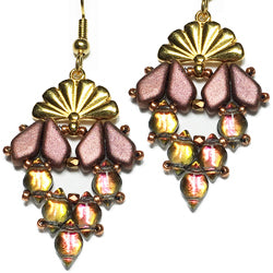 Sitia Diamond Earrings Free Digital Download Beading Pattern/Tutorial/Instructions/How To (DO NOT ADD TO CART - Click on Link on Pattern Page)