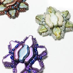 Navette Star Ring Téléchargement numérique gratuit Modèle de perles/Tutoriel/Instructions/Comment (Cliquez sur le lien ci-dessous)