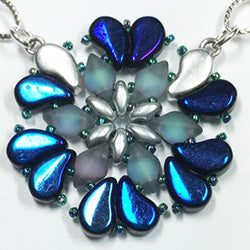 Mamaku Swirl Pendant Téléchargement numérique gratuit Modèle de perles/Tutoriel/Instructions/Comment (Cliquez sur le lien ci-dessous)