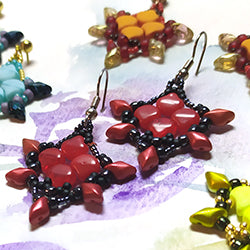 Wilhelmina Earrings Free Digital Download Beading Pattern/Tutorial/Instructions/How To (DO NOT ADD TO CART - Click on Link on Pattern Page)
