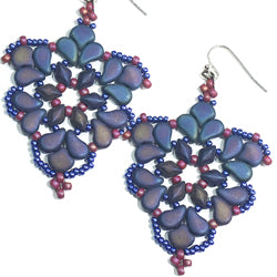 Chandelier Earrings and Statement Ring Free Digital Download Beading Pattern/Tutorial/Instructions/How To (DO NOT ADD TO CART - Click on Link on Pattern Page)