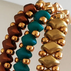 Mini Stackers Bracelet Free Digital Download Beading Pattern/Tutorial/Instructions/How To (DO NOT ADD TO CART - Click on Link on Pattern Page)