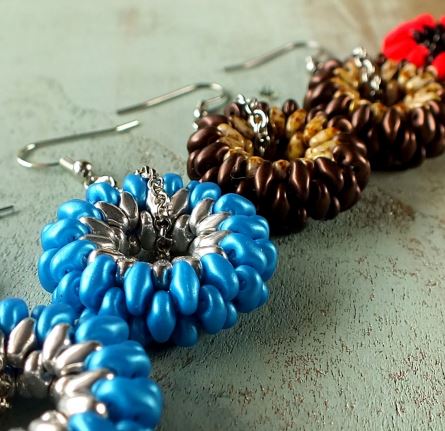 Duo Donuts Beaded Bead Téléchargement numérique gratuit Modèle de perles/Tutoriel/Instructions/Comment (Cliquez sur le lien ci-dessous)