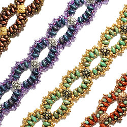 Crowns Over Koumelas Bracelet Free Digital Download Beading Pattern/Tutorial/Instructions/How To (DO NOT ADD TO CART - Click on Link on Pattern Page)