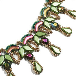 Elysian Tears Collar Necklace Free Digital Download Beading Pattern/Tutorial/Instructions/How To (DO NOT ADD TO CART - Click on Link on Pattern Page)