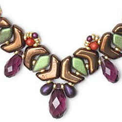 Chevron GemDuo Earrings Free Digital Download Beading Pattern/Tutorial/Instructions/How To (DO NOT ADD TO CART - Click on Link on Pattern Page)