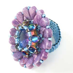 Paisley Premier Ring Free Digital Download Beading Pattern/Tutorial/Instructions/How To (DO NOT ADD TO CART - Click on Link on Pattern Page)
